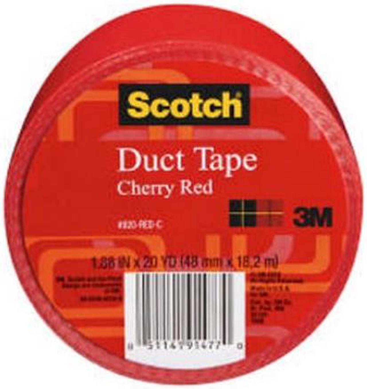 Alt view image 6 of 20 - 3M 920-RED-C 1.88" x 20 Yards Red Duct Tape