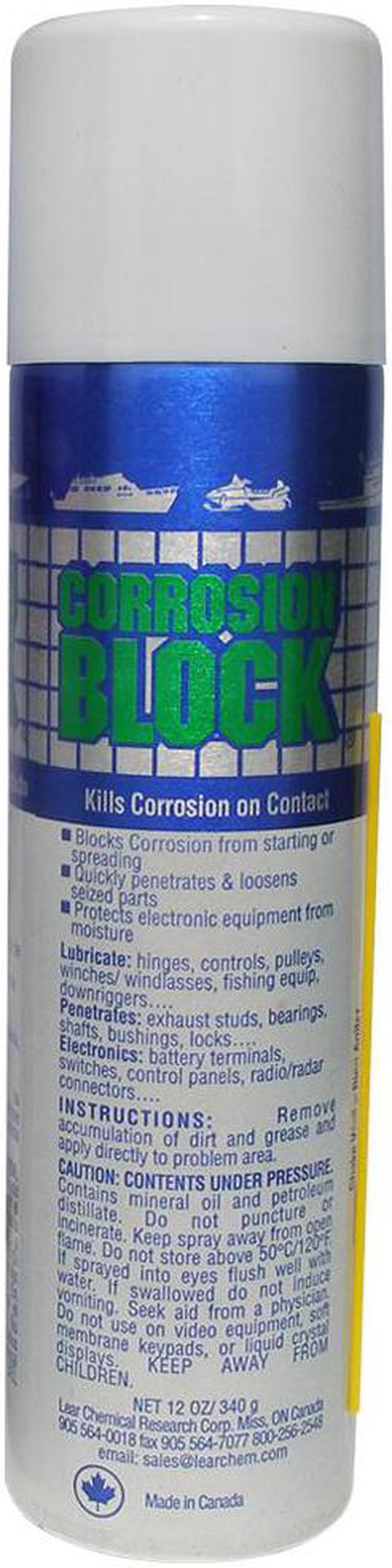 Corrosion Block 12oz Aerosol Can - Non-Hazmat, Non-Flammable & Non-Toxic