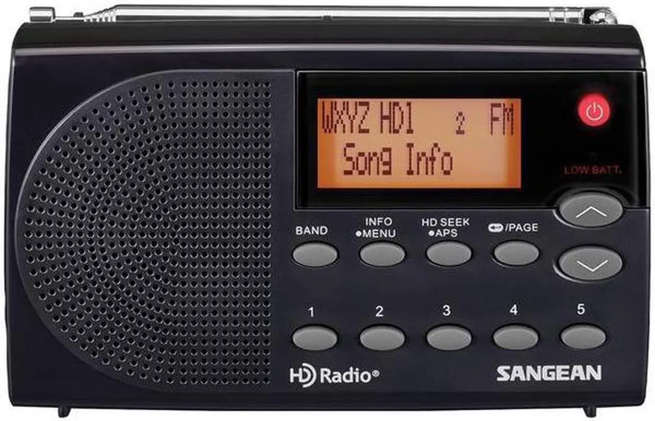 Main image of Sangean(R) HDR-14 HD Radio(TM)/FM Stereo/AM Portable Radio