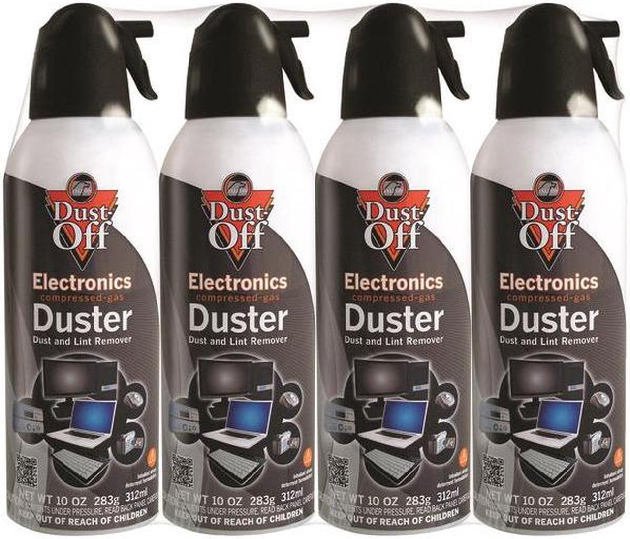 Alt view image 6 of 9 - Dust-Off DPSXL4A 10oz Electronics Dusters, 4 pk