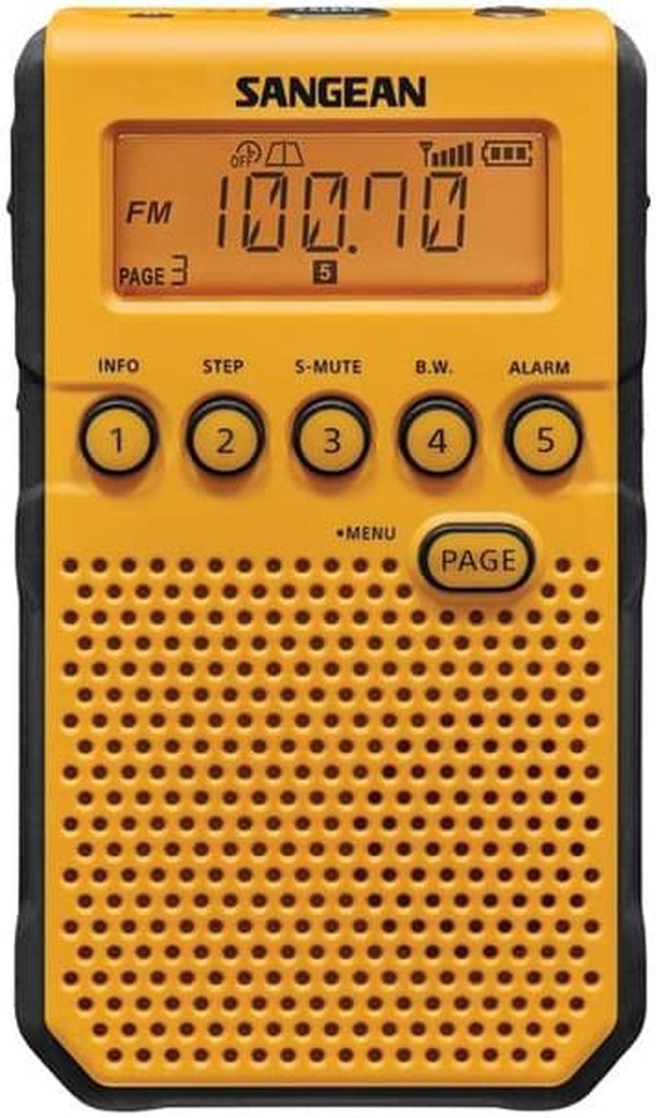 Alt view image 12 of 14 - Sangean - DT-800YL - Sangean DT-800YL Weather & Alert Radio - with Weather Disaster, Child Abduction Emergency (Amber