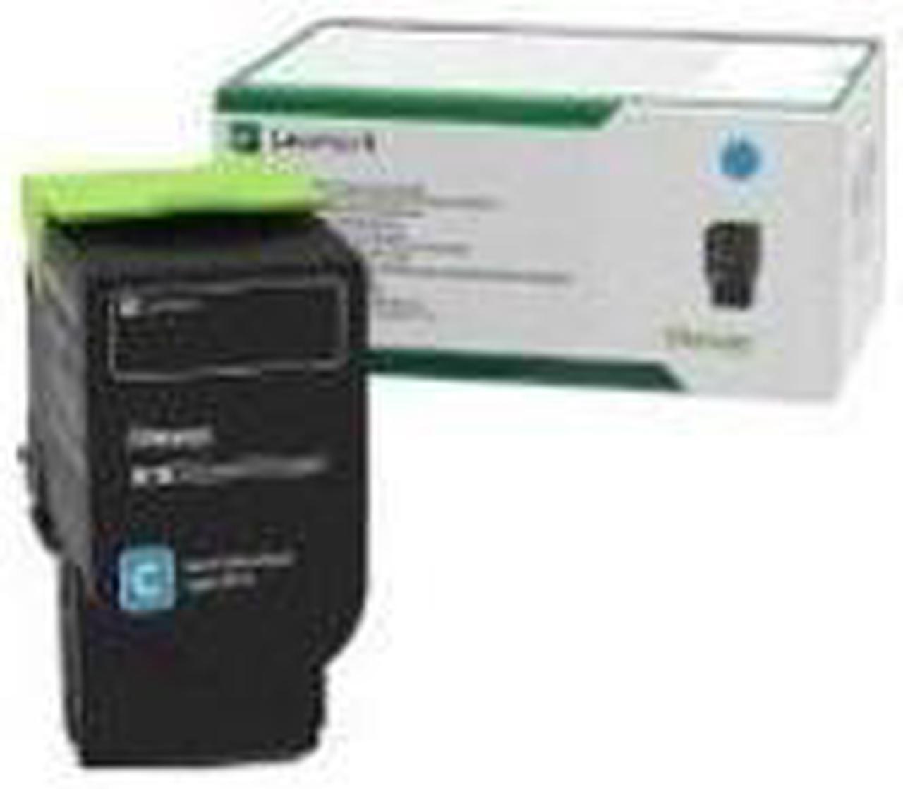 Alt view image 5 of 8 - Lexmark - 78C0XCG - Lexmark Unison Original Toner Cartridge - Cyan - Laser - Extra High Yield - 5000 Pages