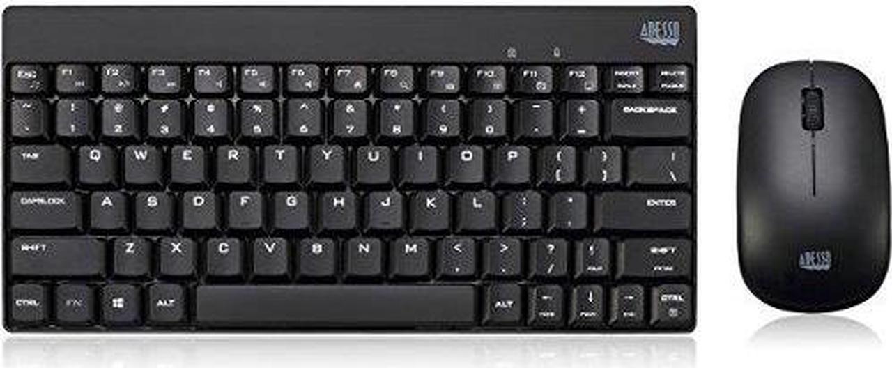 ADESSO WKB-1100CB 2.4GHZ WIRELESS MINI KEYBOARD & MOUSE COMBO