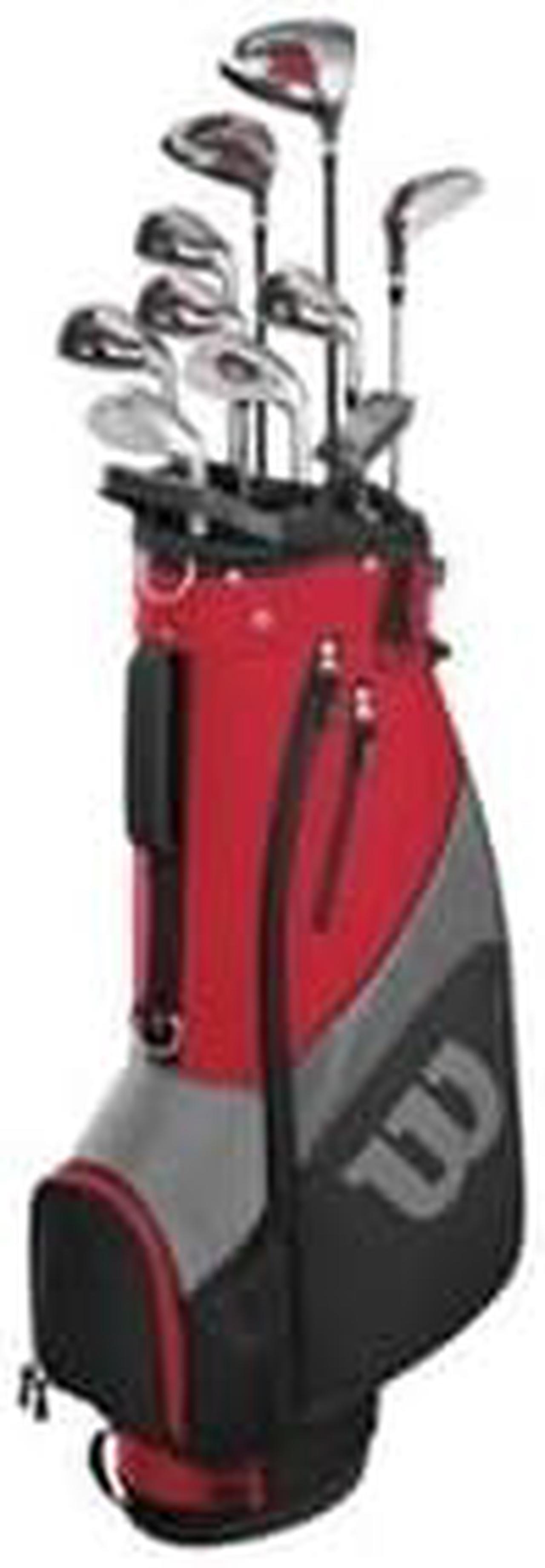 Alt view image 2 of 4 - Wilson Men's Profile SGI Complete Left Hand Golf Club Set, Long - Carry