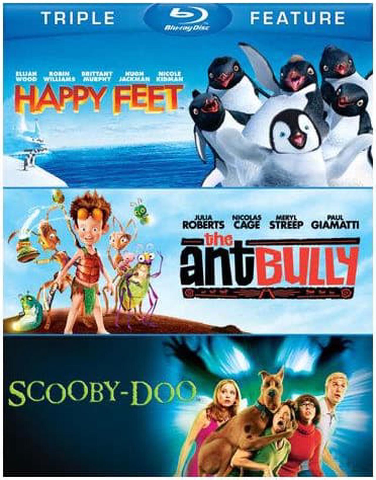 Alt view image 3 of 3 - HAPPY FEET/ANT BULLY/SCOOBY-DOO-MOVIE (BLU-RAY/TFE/3 DISC)