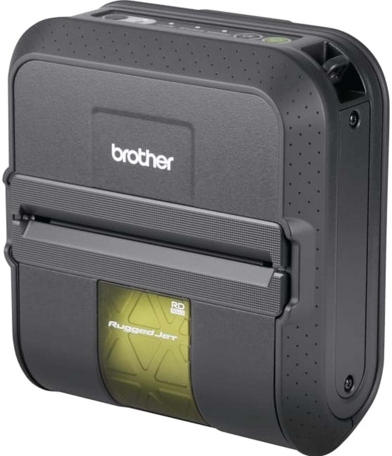 Alt view image 4 of 4 - Brother RuggedJet RJ4040 Direct Thermal Printer - Monochrome - Portable - Label Print - 4.09" Print