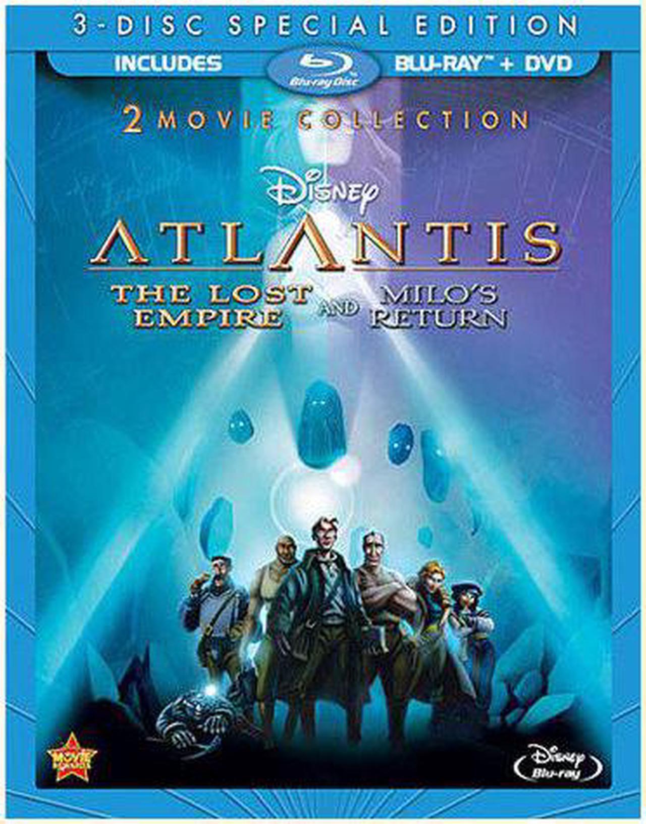 Main image of BUENA VISTA HOME VIDEO ATLANTIS-LOST EMPIRE/MILOS RETURN 2-MOVIE COLL (BLU-RAY/DVD-2/WS) BR110196
