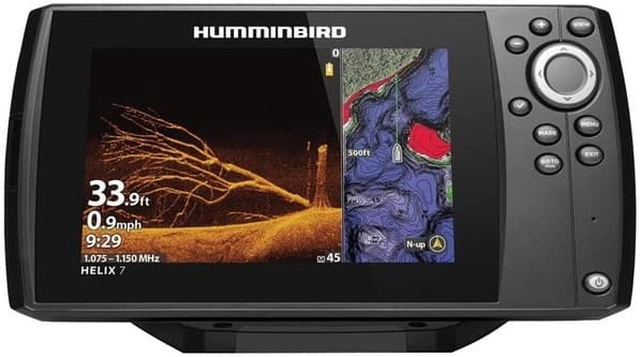Alt view image 8 of 12 - Humminbird HELIX 7 CHIRP Mega DI Fishfinder/GPS Combo G3N - 411070-1 HELIX 7 CHIRP MEGA DI GPS G3N