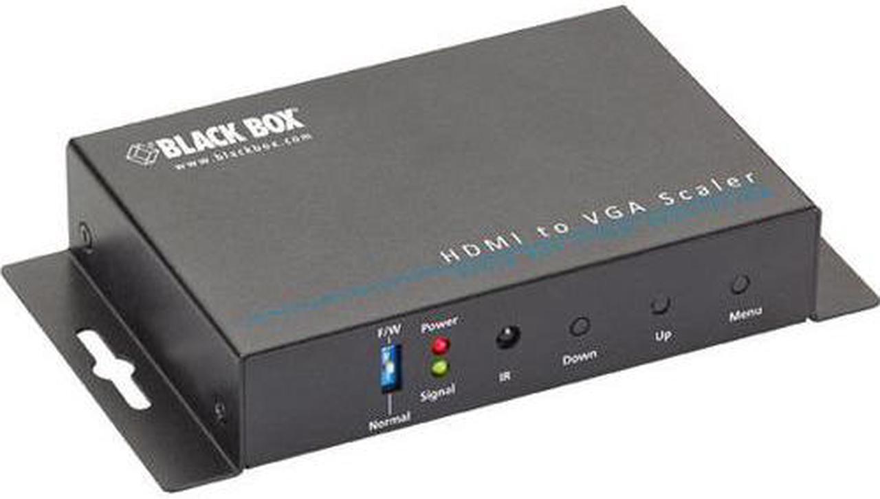 Alt view image 5 of 8 - Black Box AVSC-HDMI-VGA Hdmi-To-Vga Scaler & Converte R With Audio