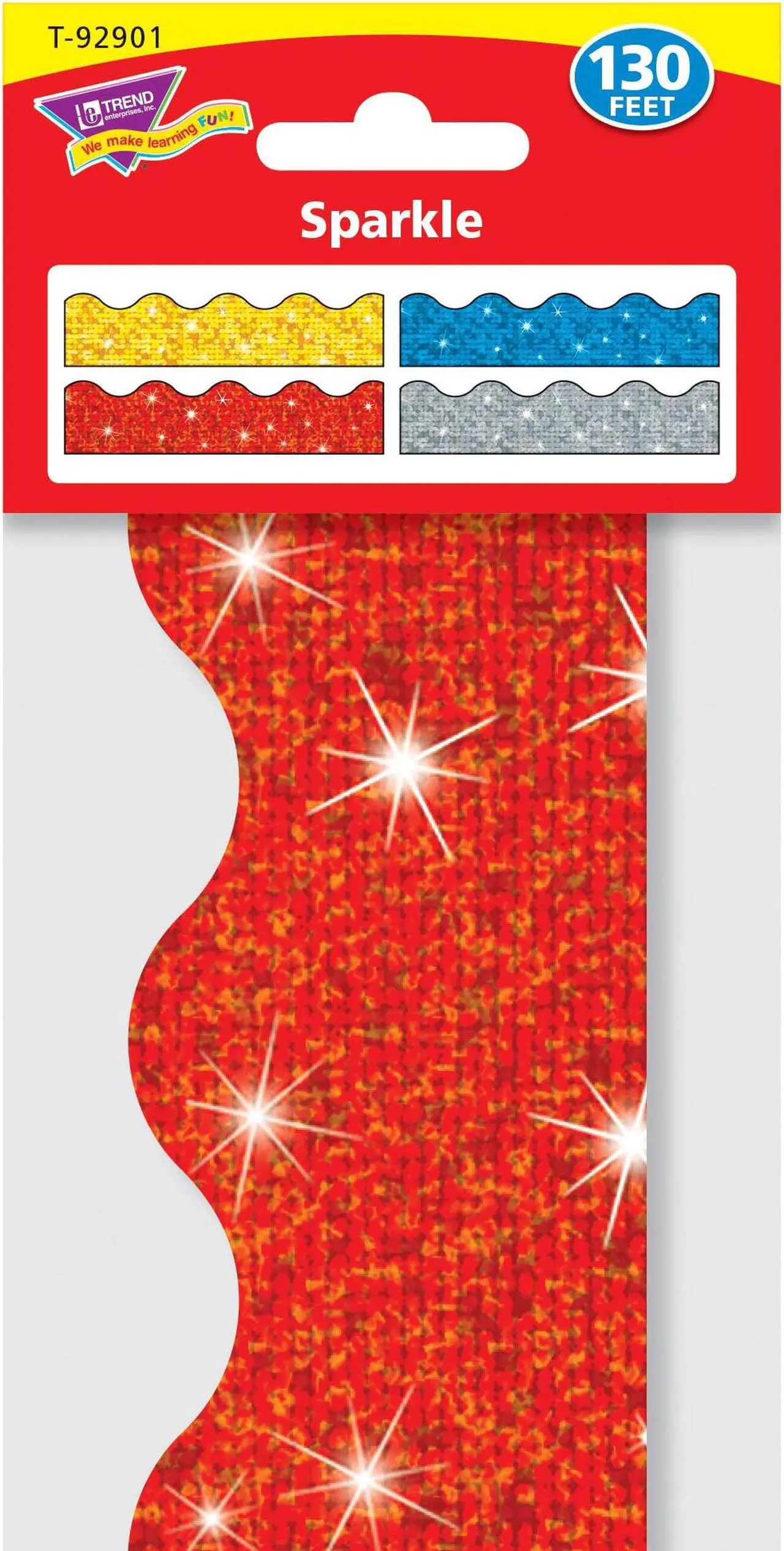 Alt view image 6 of 11 - Trend Terrific Trimmers Sparkle Border Variety Pack 2 1/4 x 39 Panels Asstd 40