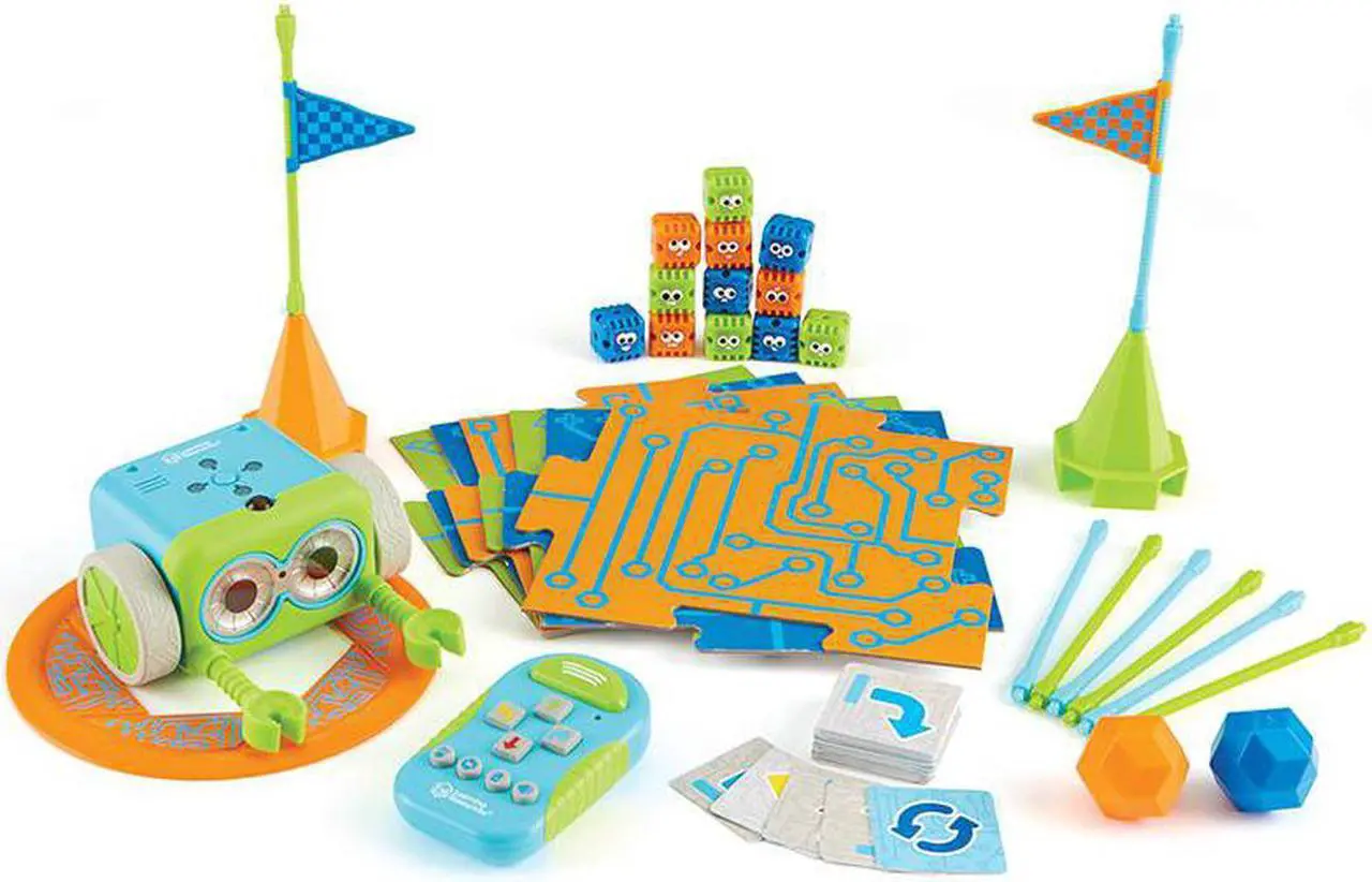 Alt view image 2 of 18 - Learning Resources Activity Set Coding Robot 9"Wx9"Lx6-1/5"H Multi LER2935