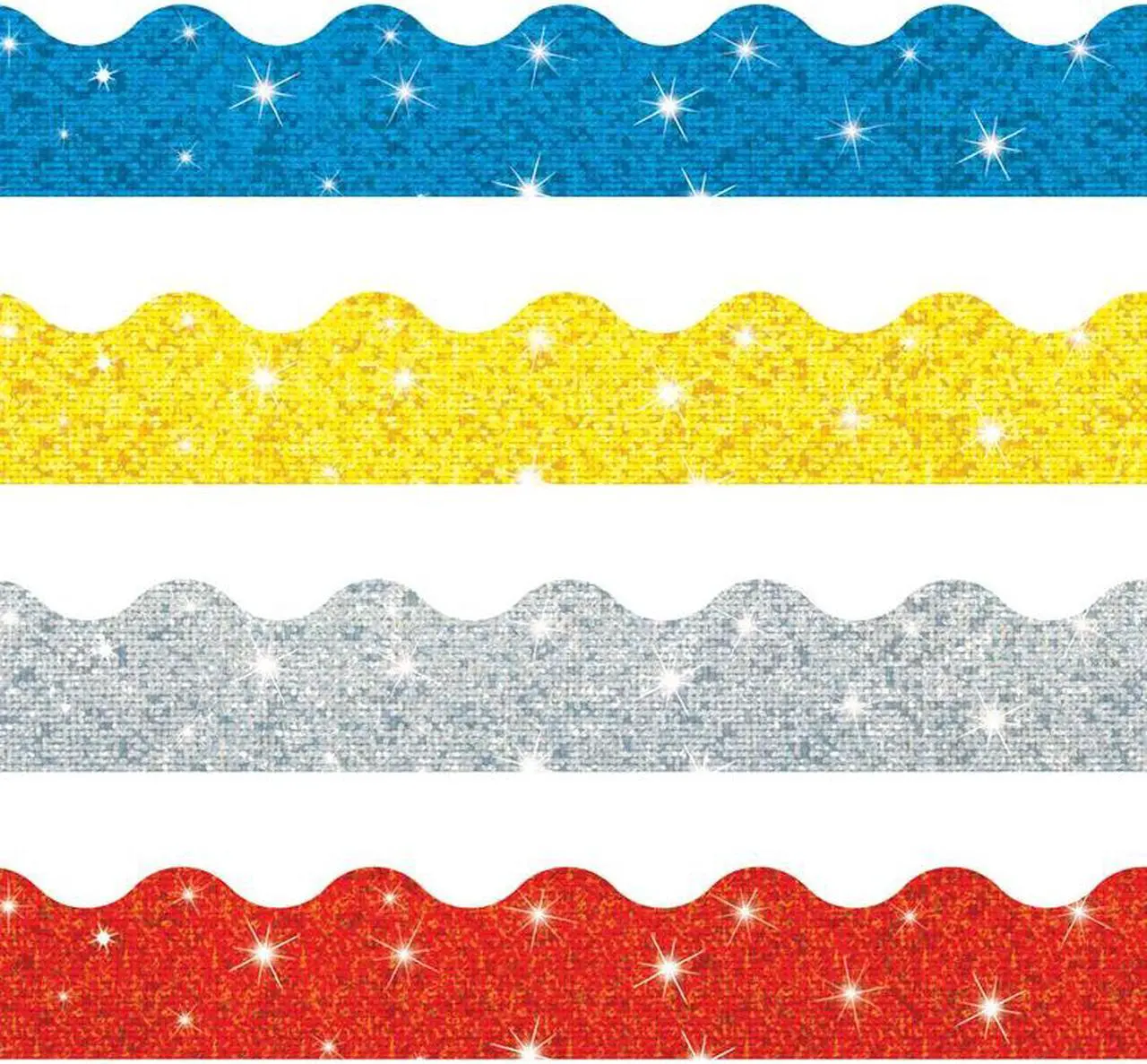 Alt view image 5 of 11 - Trend Terrific Trimmers Sparkle Border Variety Pack 2 1/4 x 39 Panels Asstd 40