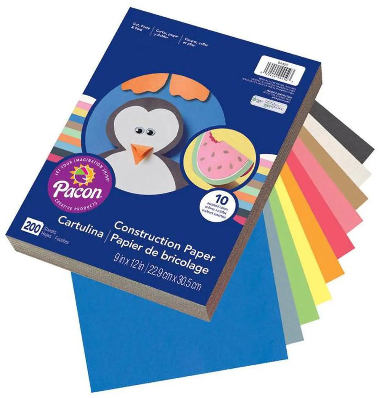 Alt view image 6 of 8 - Pacon Rainbow Super Value Construction Paper