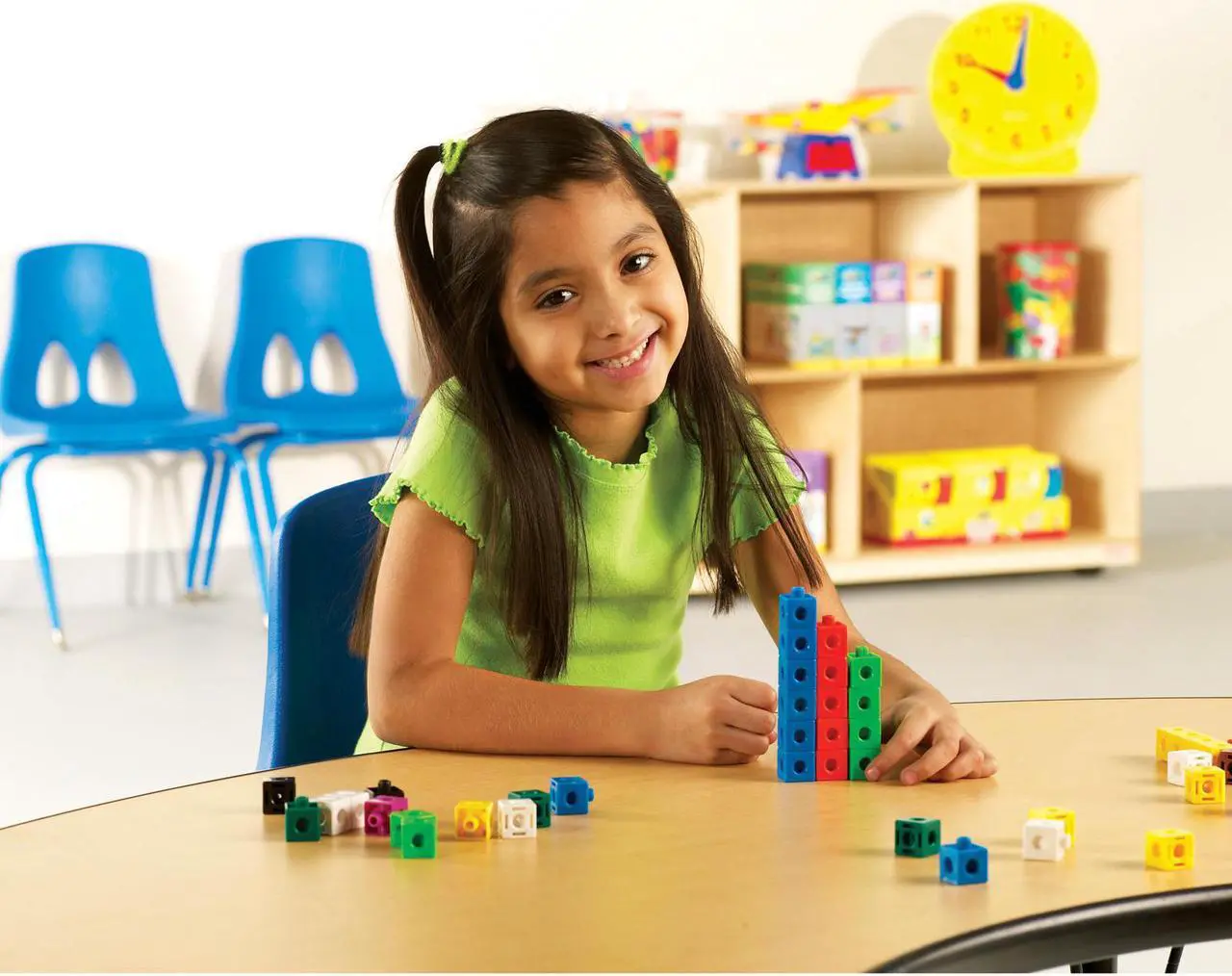 Alt view image 3 of 6 - Learning Resources Snap Cubes 100/ST Multi LER7584