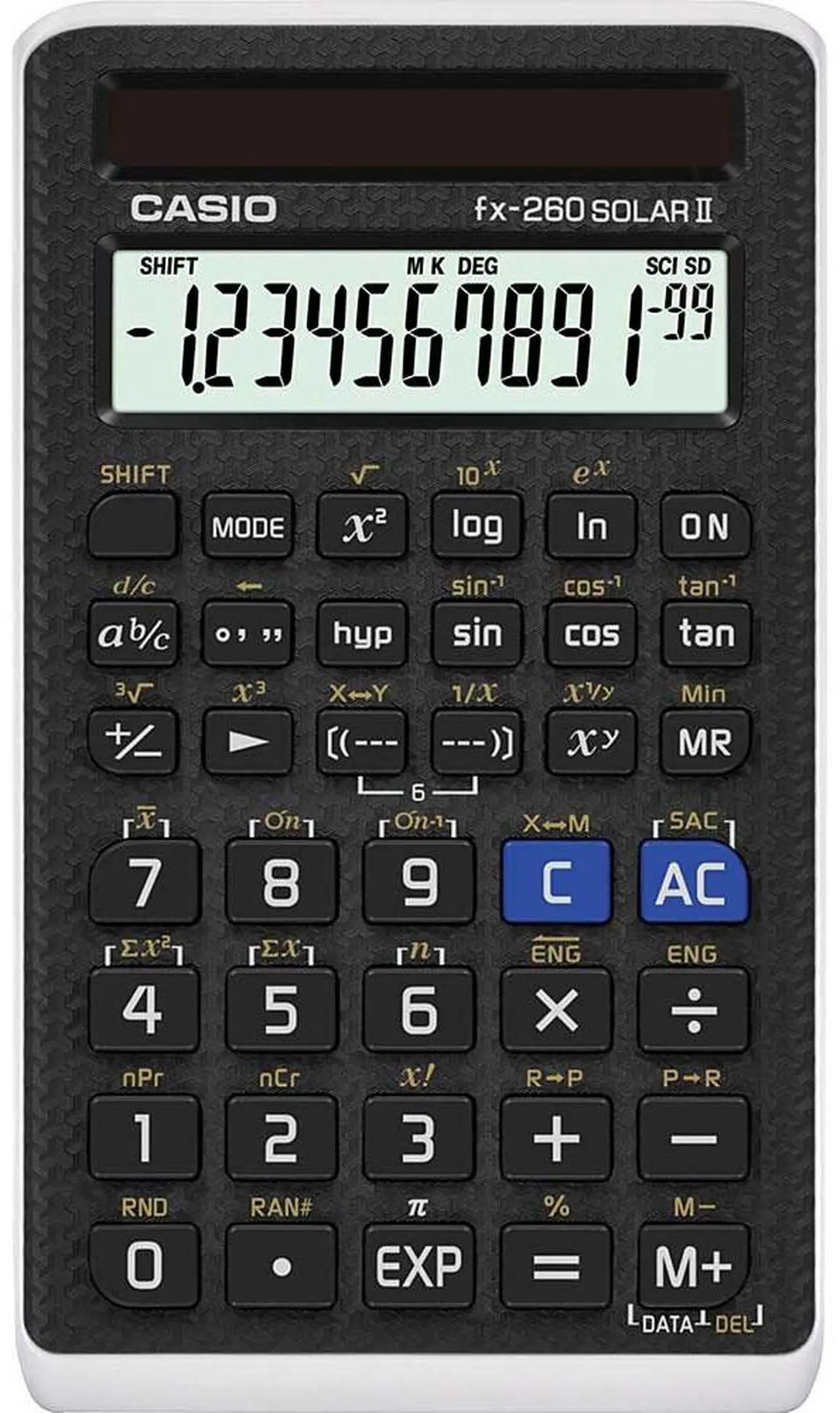 Alt view image 10 of 16 - Casio FX260SLRII Fx-260 Solar All-Purpose Scientific Calculator, 12-Digit Lcd