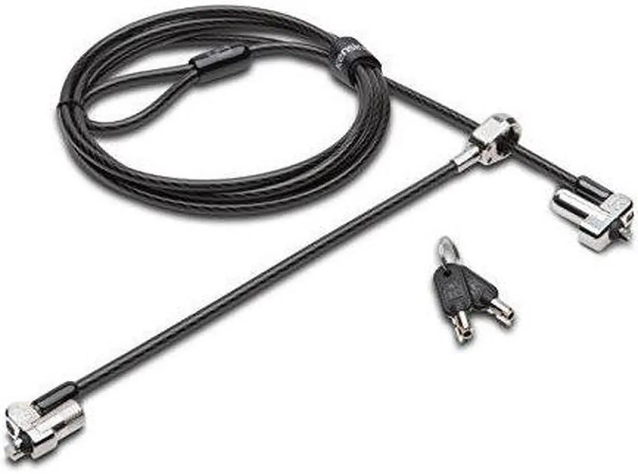 Alt view image 2 of 6 - KENSINGTON COMPUTER K67995WW N17 KEYED DUAL HEAD LOCK FOR DELL LAPTOPS. PRIMARY LOCK HEAD USING A UNIQUE LOCK