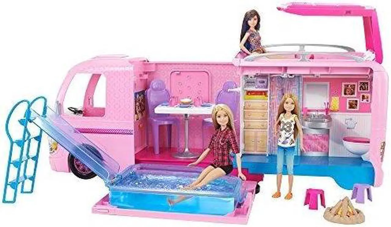 Alt view image 12 of 20 - Mattel FBR34 Barbie Dream Camper