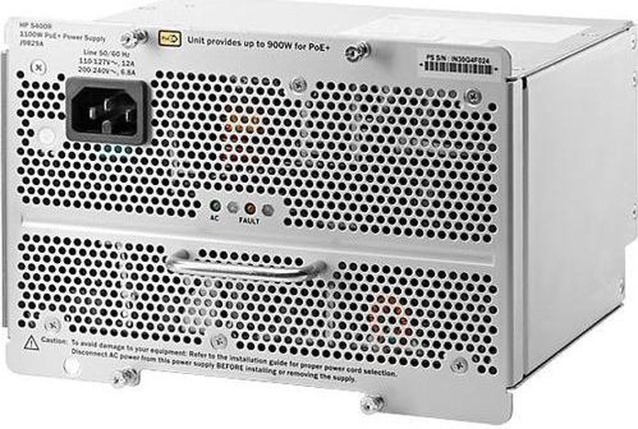 Alt view image 5 of 7 - HP Aruba 5400R 1100W PoE+ zl2 Power Supply