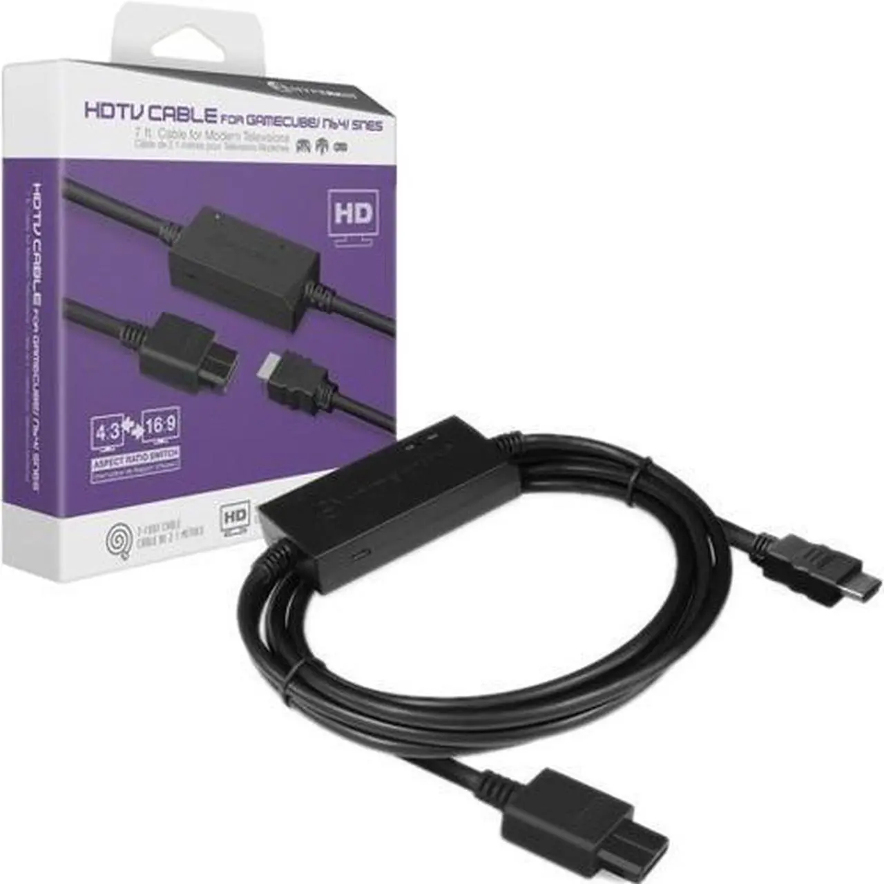 Alt view image 6 of 6 - 3-In-1 HDTV HDMI Cable for GameCube / N64/ Super NES