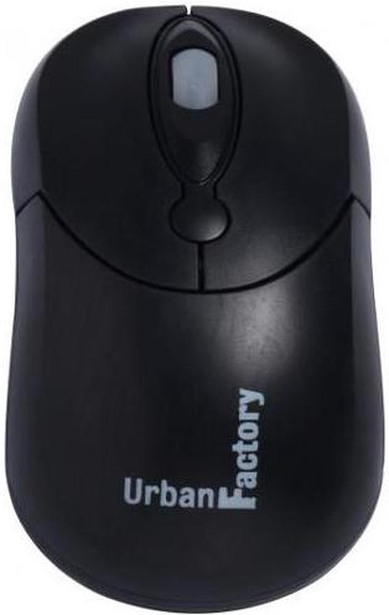 Main image of URBAN FACTORY BCM01UF BLACK MOUSE USB WIRED