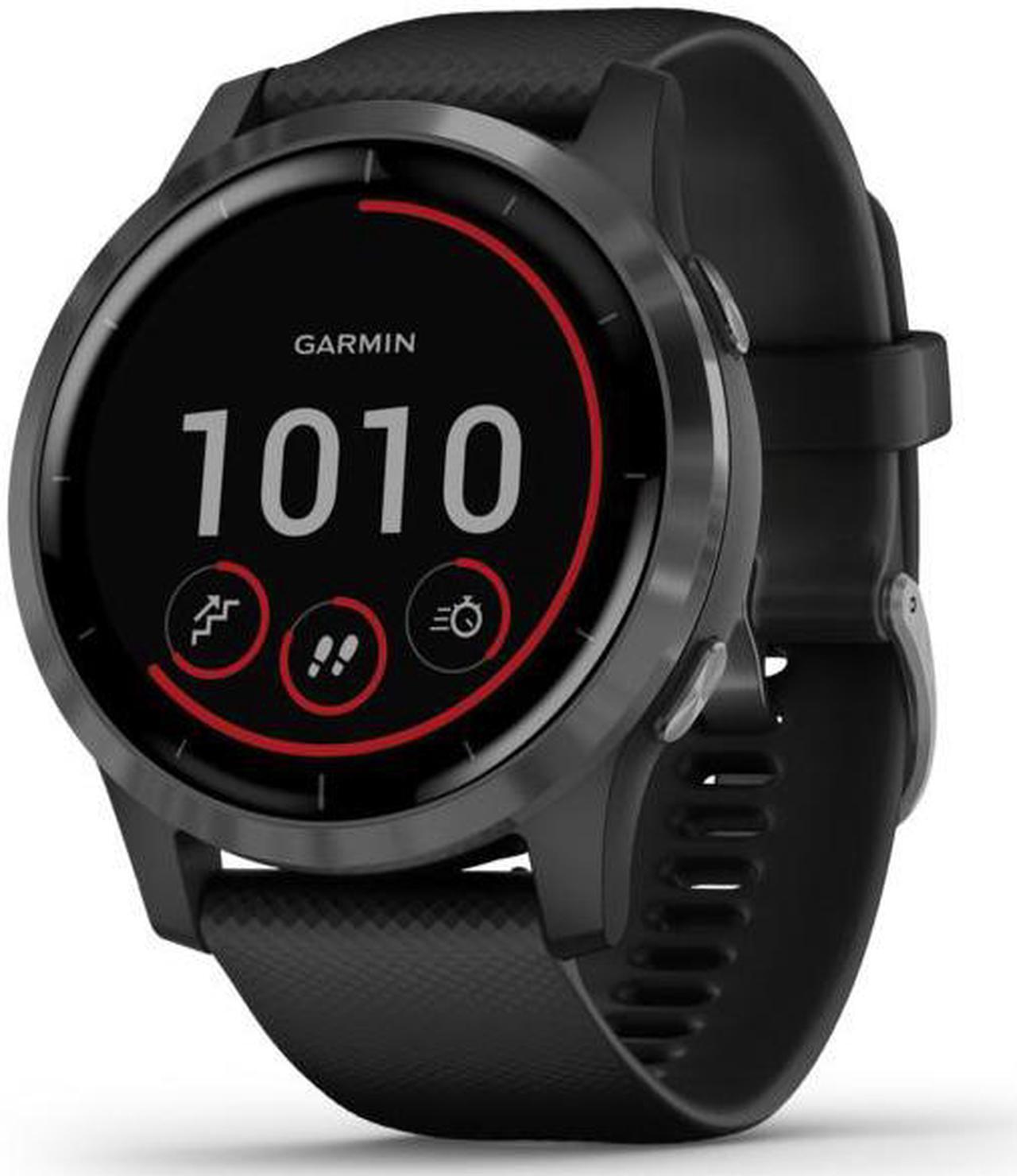 Alt view image 9 of 9 - Garmin vivoactive 4, GPS Smartwatch, Features Music, Body Energy Monitoring, Animated Workouts, Pulse Ox Sensors and More, Black