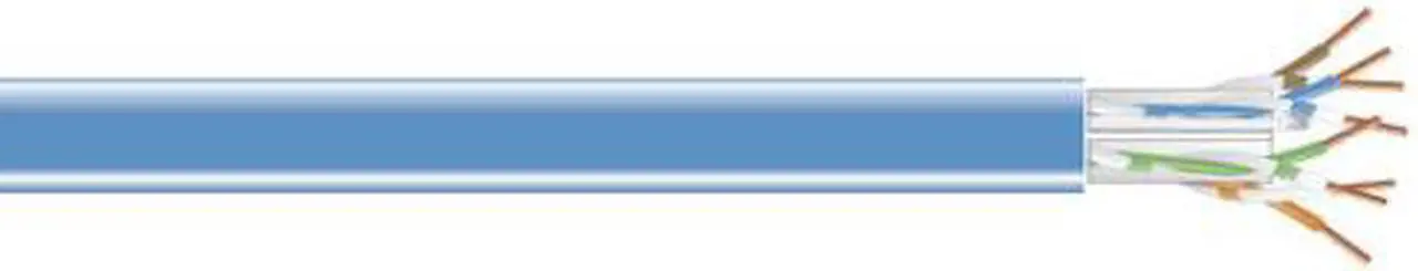 Main image of CAT5e Value Line Solid Bulk Cable, CM, 1000-ft. (304.8-m), Blue