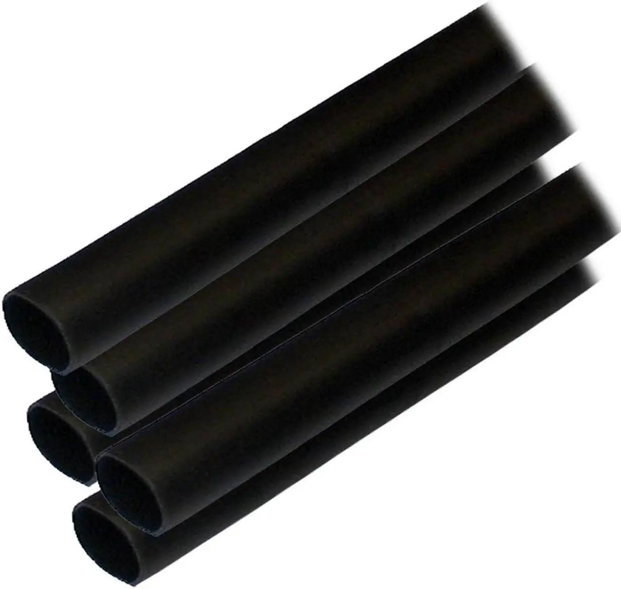 Main image of ANCOR 305124 Ancor Adhesive Lined Heat Shrink Tubing (ALT) - 1/2" x 12" - 5-Pack - Black 305124