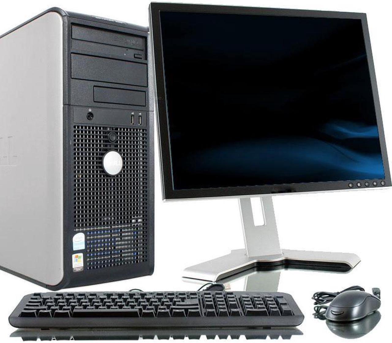 Dell OptiPlex 755 Intel Core 2 Duo 2300MHz 80Gig HDD 2048mb DVD ROM Windows 7 Home Premium 32 Bit + 17" LCD Desktop Computer