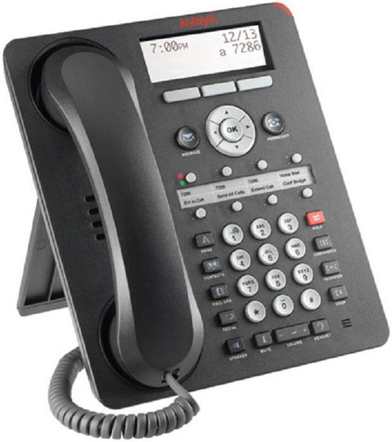 Avaya 700469851 1408 Standard Phone - Black