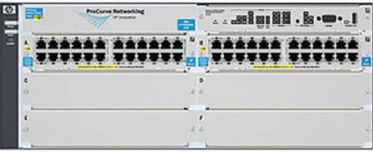 Alt view image 2 of 2 - HPE J9533A E5406-44G-PoE zl Switch Chassis
