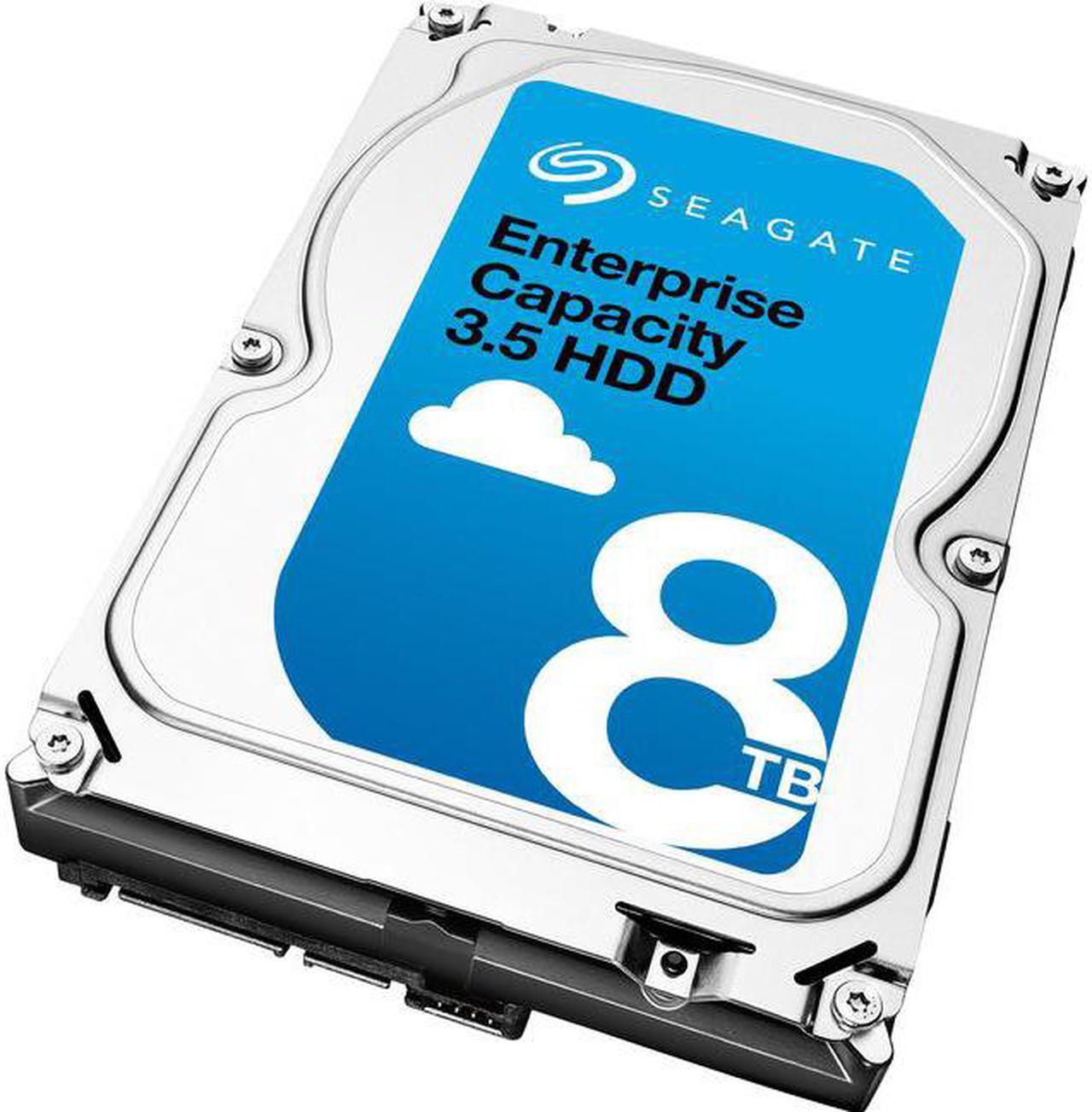 Alt view image 6 of 6 - Seagate Exos 7E8 HDD 8TB 7200 RPM 512e SATA 6Gb/s 3.5-Inch 256MB Cache Internal Enterprise Hard Drive - ST8000NM0055
