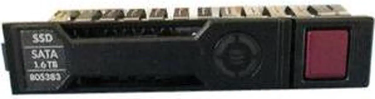 Alt view image 4 of 4 - HP 805383-001 1.6Tb Hot-Plug G1 Solid State Drive (Ssd) - Sata Interface, Mixed Use-2 (Mu), 6Gb/Sec Transfer Rate, 2.5-Inch Small Form Factor (Sff), Smart Carrier (Sc), Power Loss Protection (Plp)