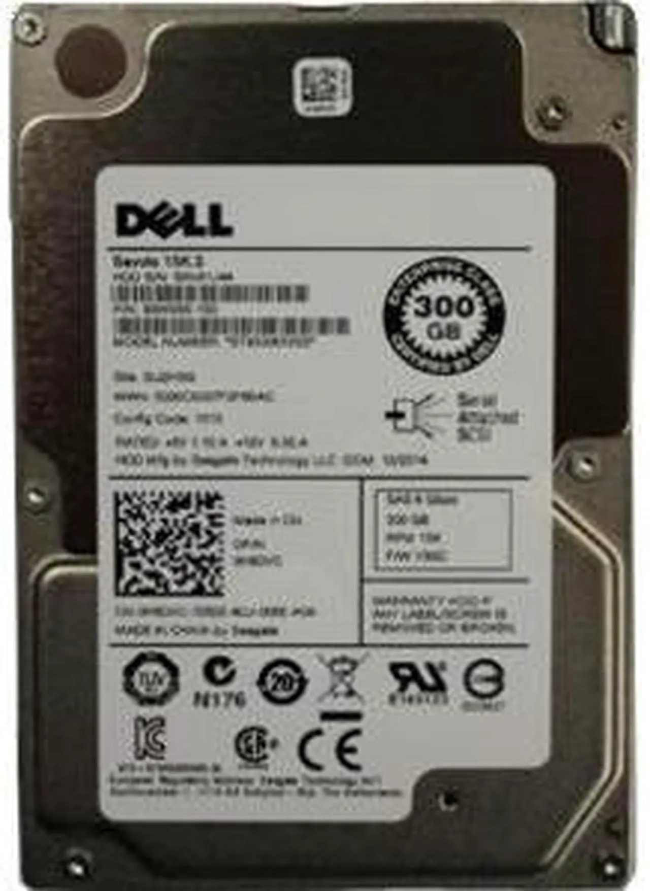 Alt view image 12 of 13 - Dell H8DVC 300GB 15K SAS 2.5" Hard drive
