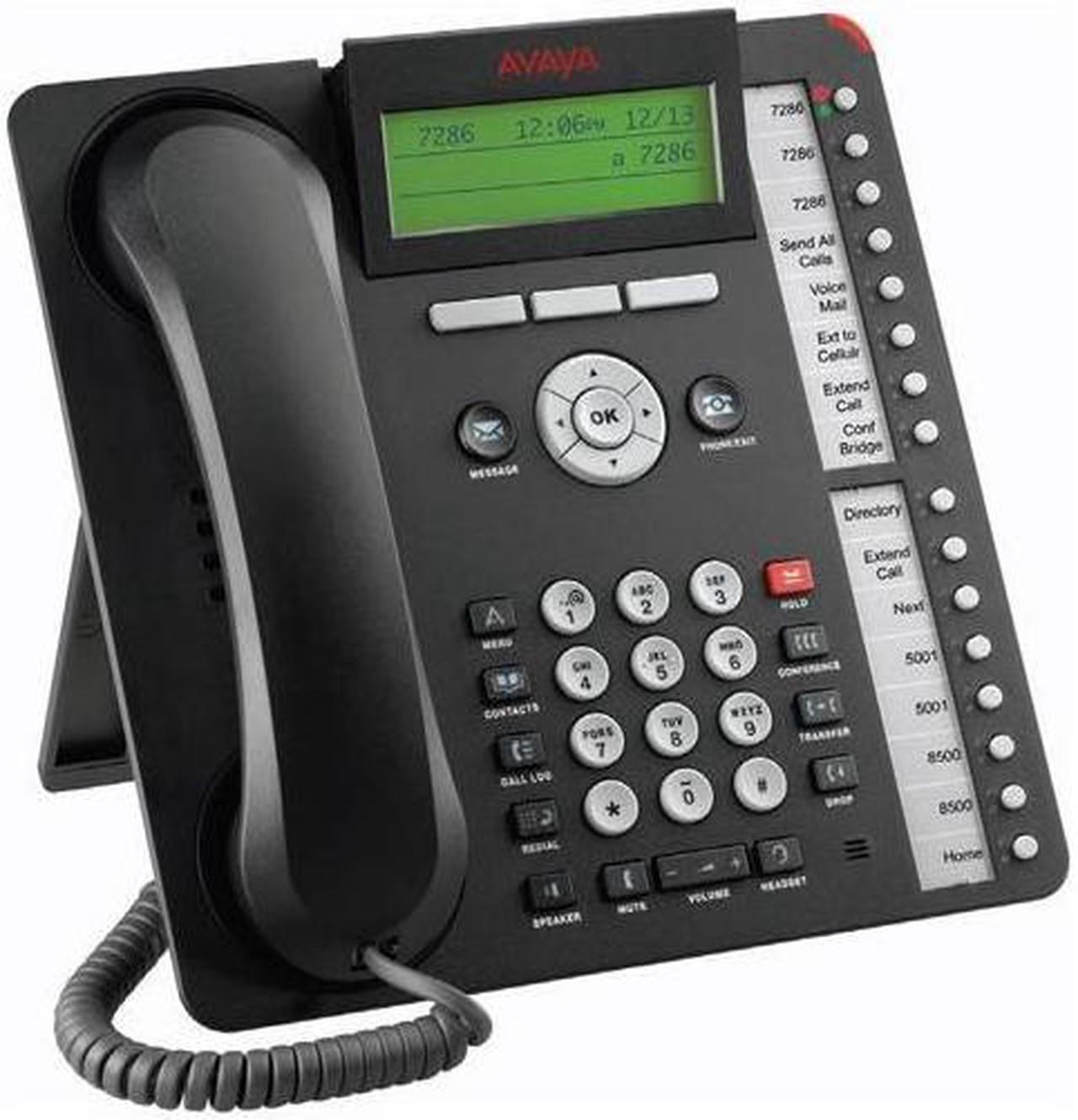 Avaya 700469869 1416 Standard Phone - Black