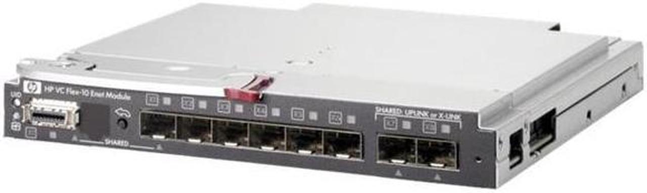 Alt view image 2 of 4 - HP 455880-B21 Virtual Connect Flex-10 10Gb Ethernet Module for c-Class BladeSystem