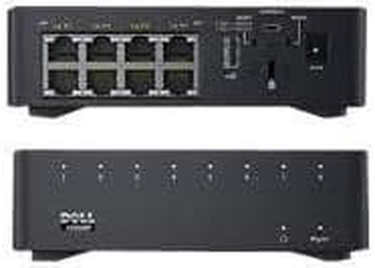 Dell X1008P Ethernet Switch - 8 Ports - Manageable - 10/100/1000Base-T - 8 x Network - Gigabit Ethernet 463-5908