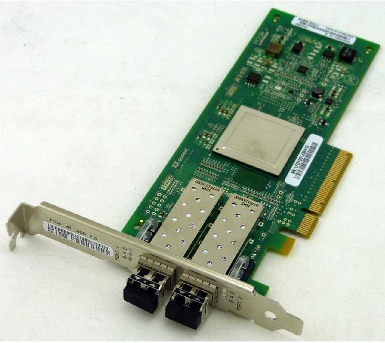 QLOGIC Qle2562-E 8Gb Dual Port Pciexpress X4 Fibre Channel Host Bus Adapter With Standard Bracket