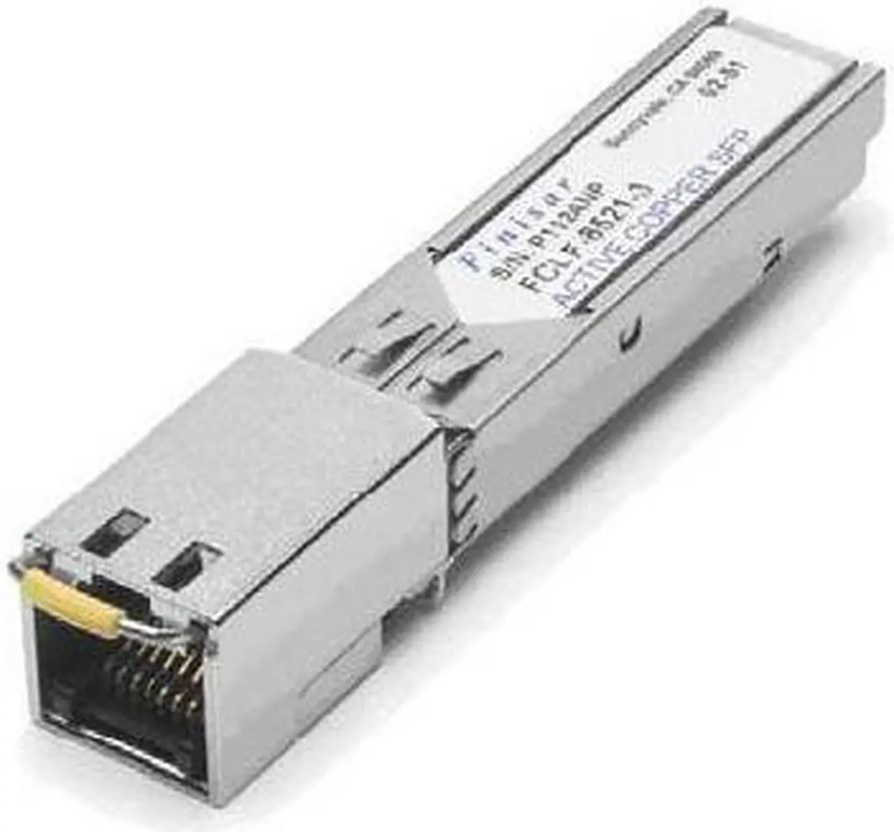 Alt view image 4 of 4 - Finisar FCLF-8521-3 RoHS 6 Compliant 1000BASE-T RoHS 0 to 85C Copper SFP Transceiver