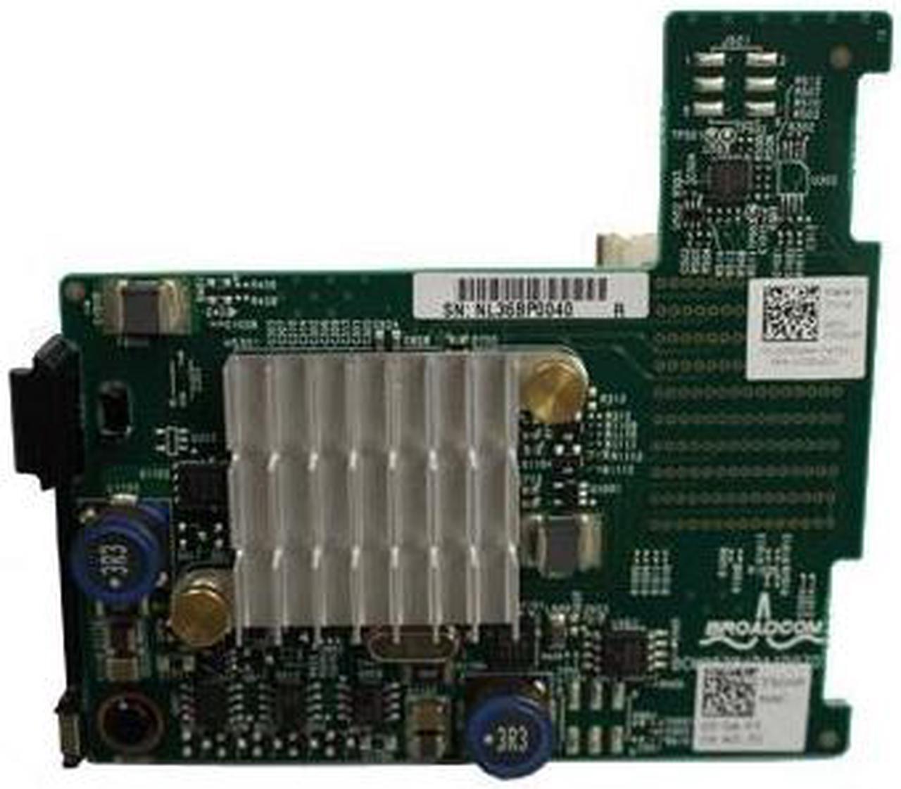 Alt view image 2 of 7 - DELL 55G  Broadcom 57810S Mezzanine Card 10Gbe Network Adapter-55G