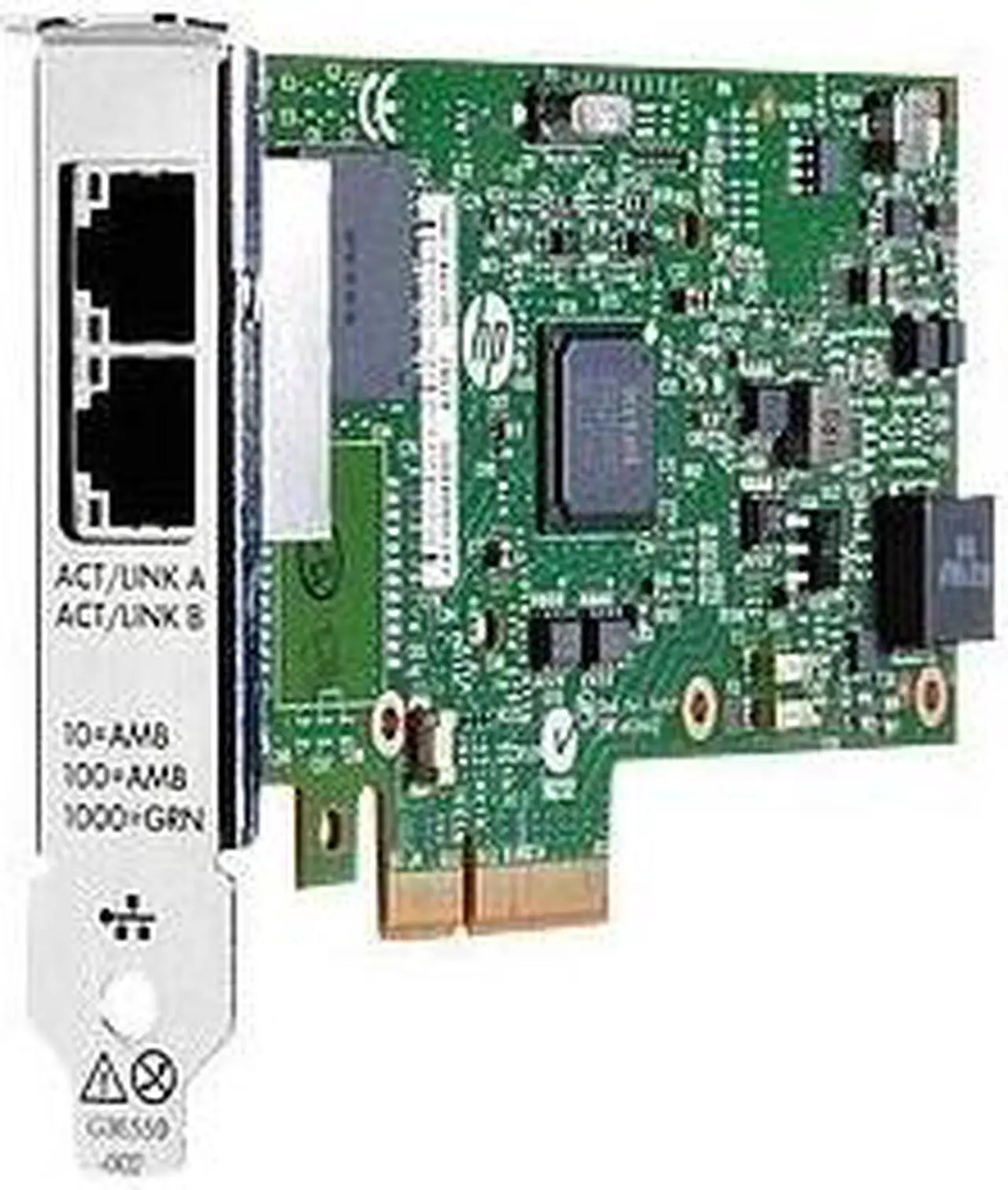 Alt view image 2 of 4 - HPE 652497-B21 Ethernet 1Gb 2-port 361T Adapter