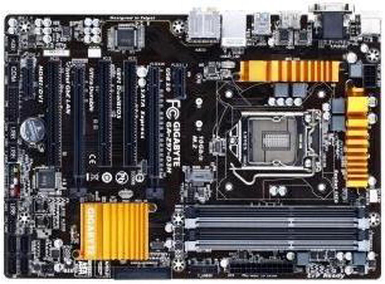 Alt view image 5 of 5 - GIGABYTE GA-Z97-D3H --- LGA 1150 Intel Z97 HDMI SATA 6Gb/s USB 3.0 ATX Intel Motherboard