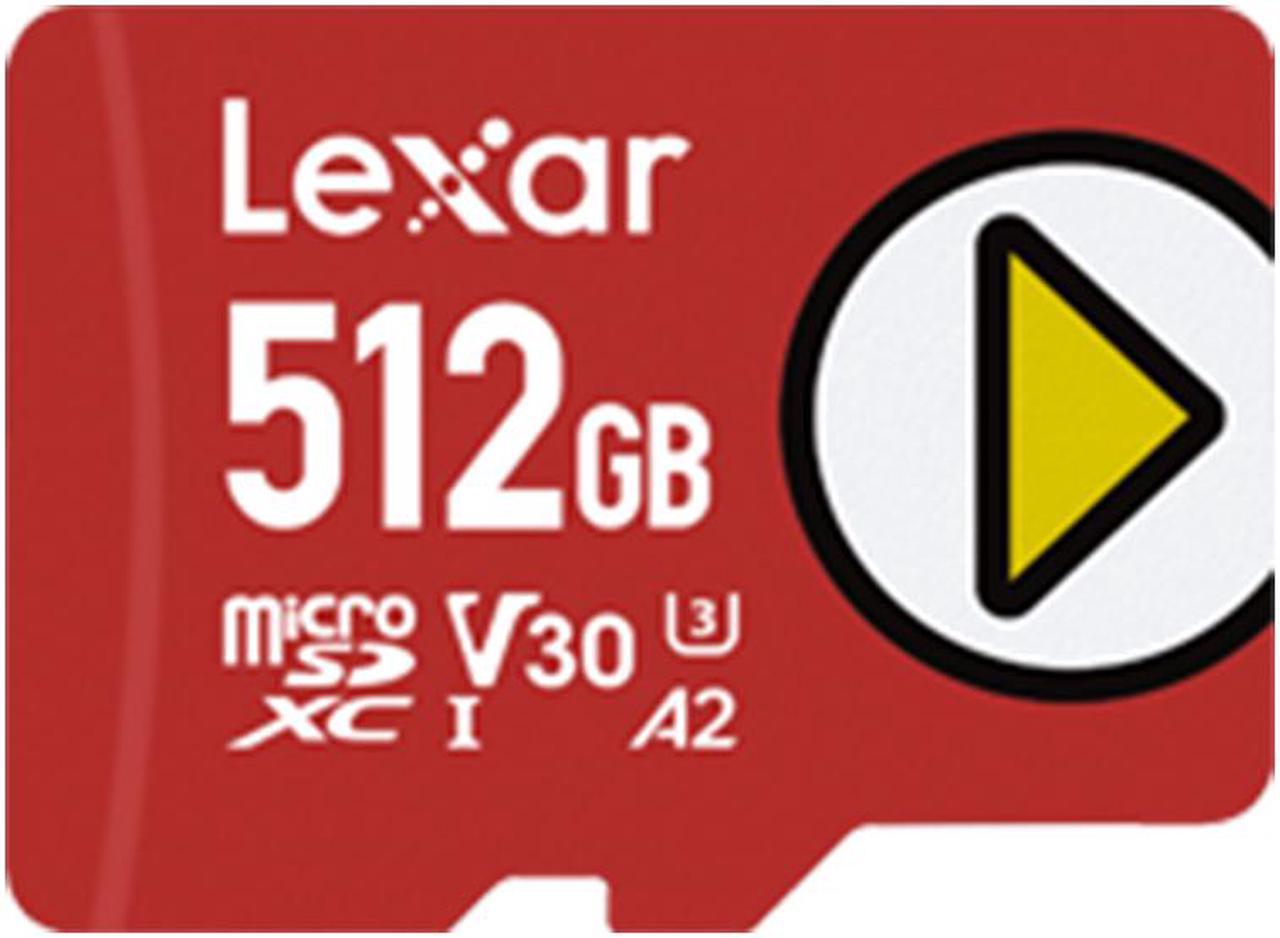 Lexar PLAY LMSPLAY512G-BNNNU MicroSDXC 512GB BL Read speed up to 150MB/s