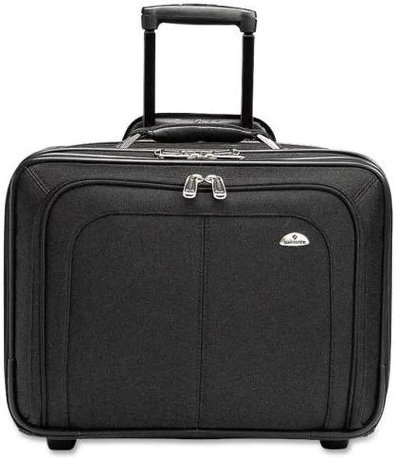Alt view image 6 of 20 - Samsonite Mobile Office Rolling Notebook Case Nylon 17 1/2 x 9 x 14 Black