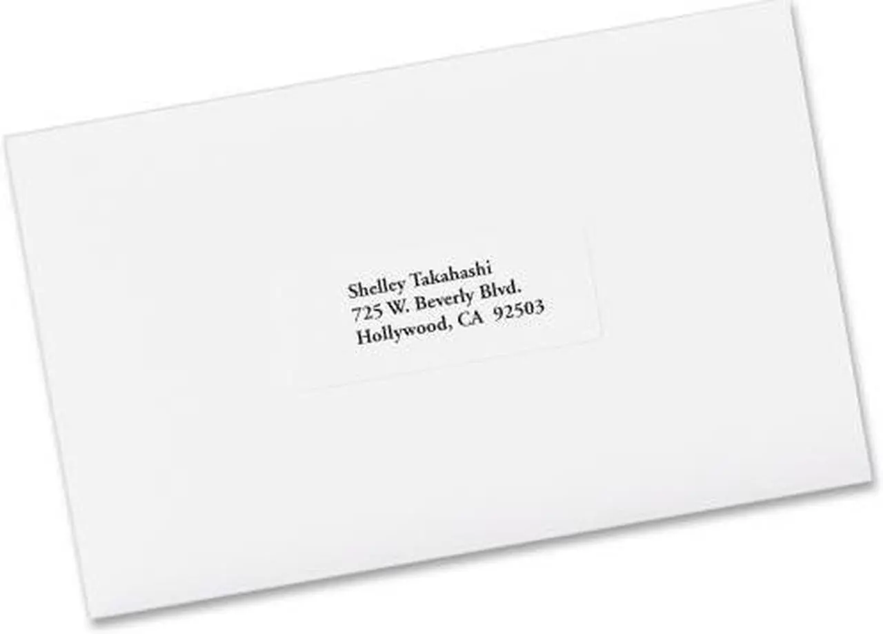 Alt view image 4 of 6 - Avery Easy Peel Laser/Inkjet Address Labels 1 x 2 5/8 White 15000/Box 95915