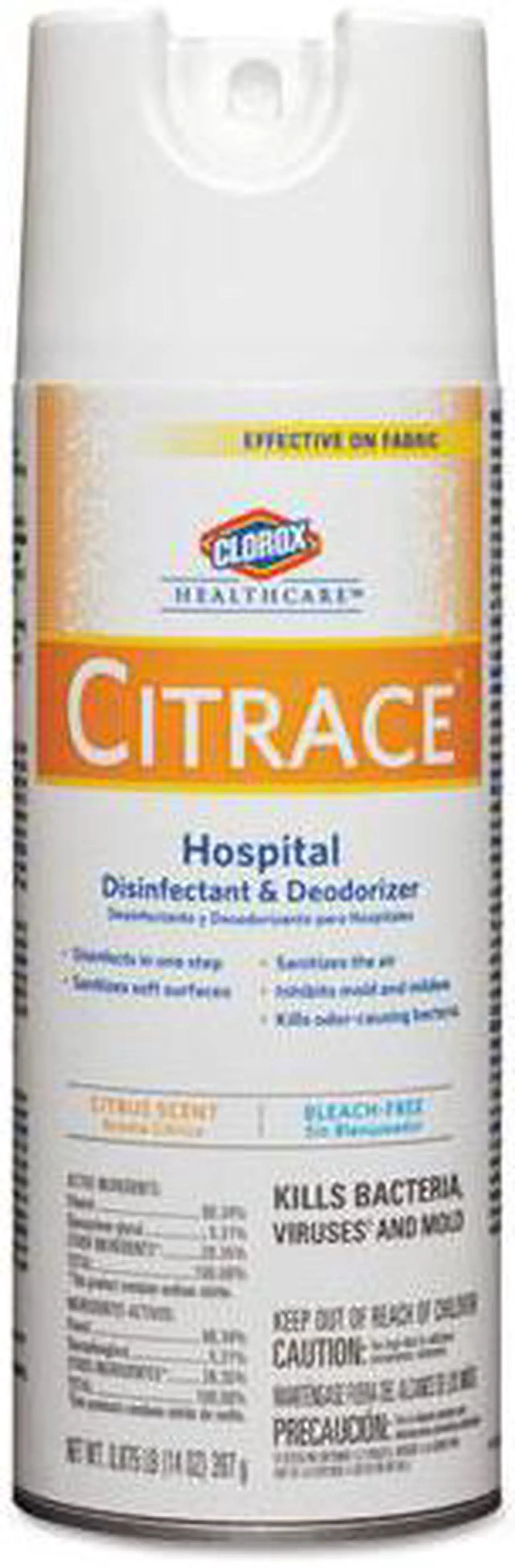 Alt view image 3 of 5 - C-Citrace Pressurized Disinf Spry 14Oz 12