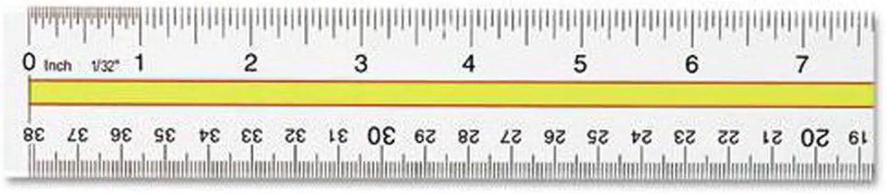 Main image of Westcott Acrylic Data Highlight Reading Ruler With Tinted Guide 15" Clear 10580