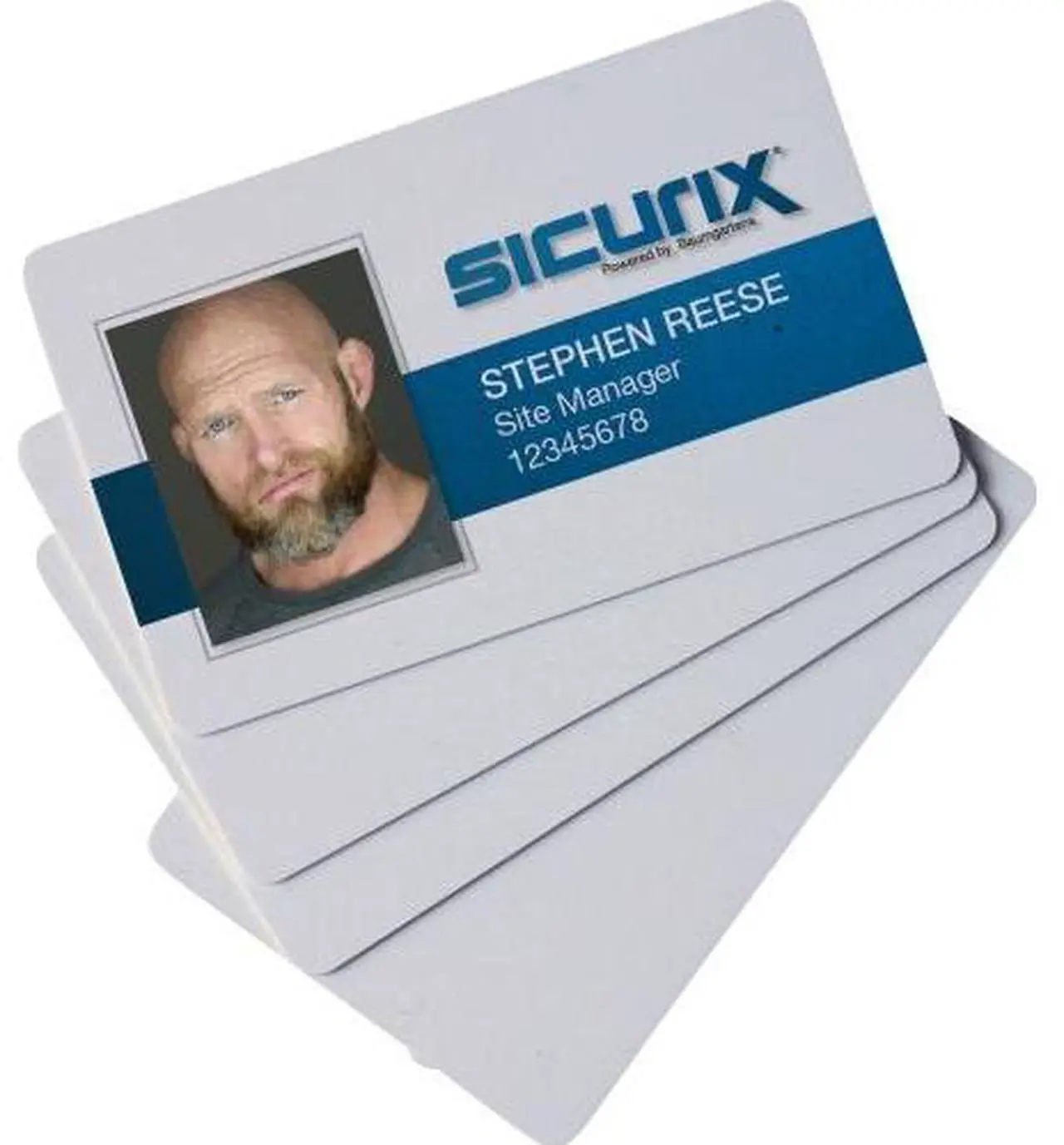Alt view image 8 of 11 - Baumgartens Blank ID Cards CR80 Size 30 mil 2-1/8"x3-3/8" 100/PK WE 80300