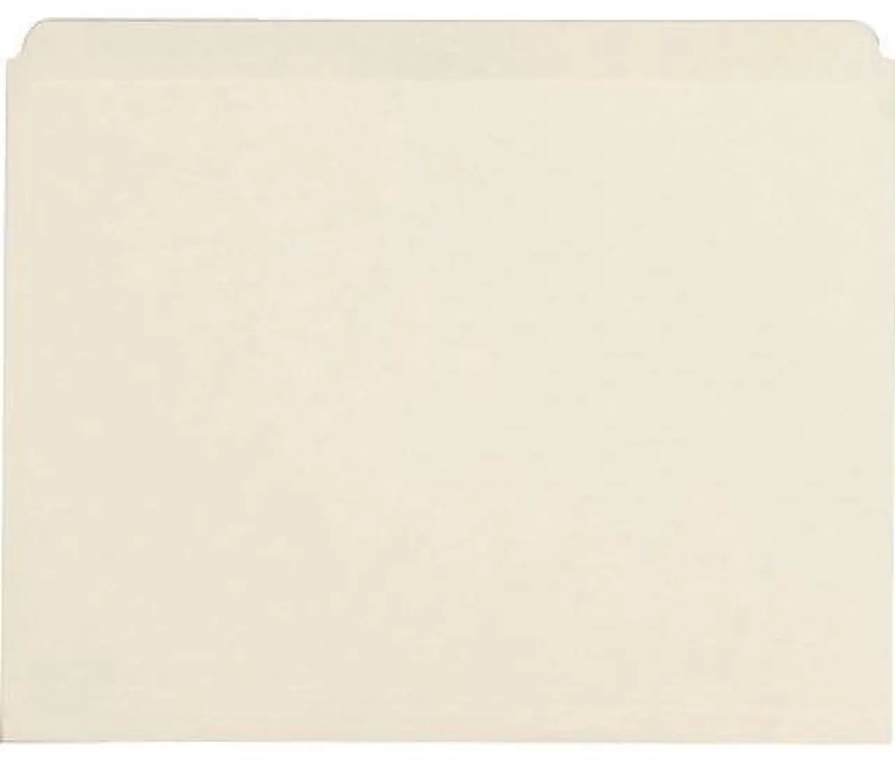Main image of Business Source 43565 File Folders, Straight-Cut Tab, 11 Pt, Letter, 100/Box, Manila