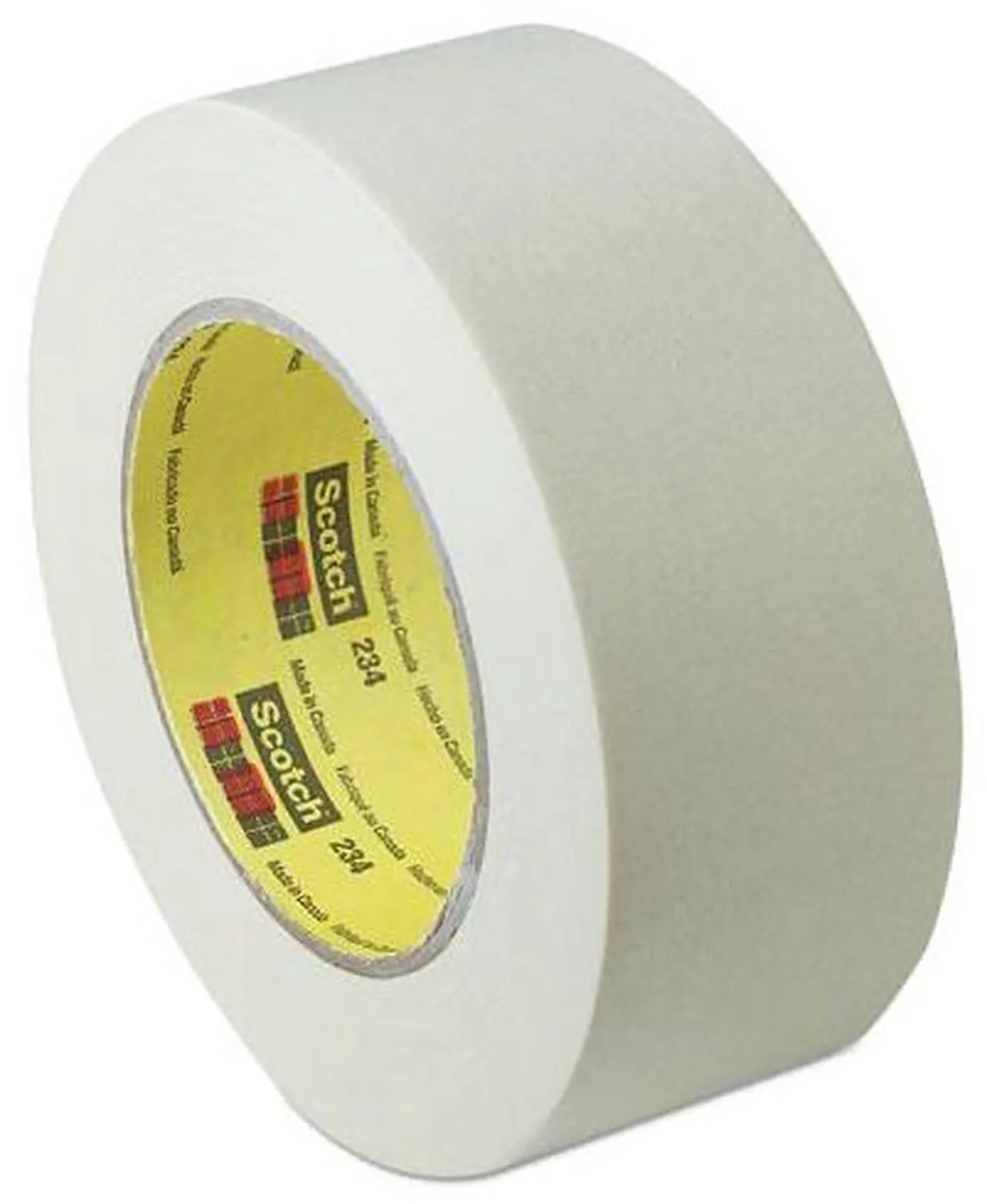 Alt view image 3 of 11 - Scotch General Purpose Masking Tape 234, 3" Core, 48 Mm X 55 M, Tan 2342