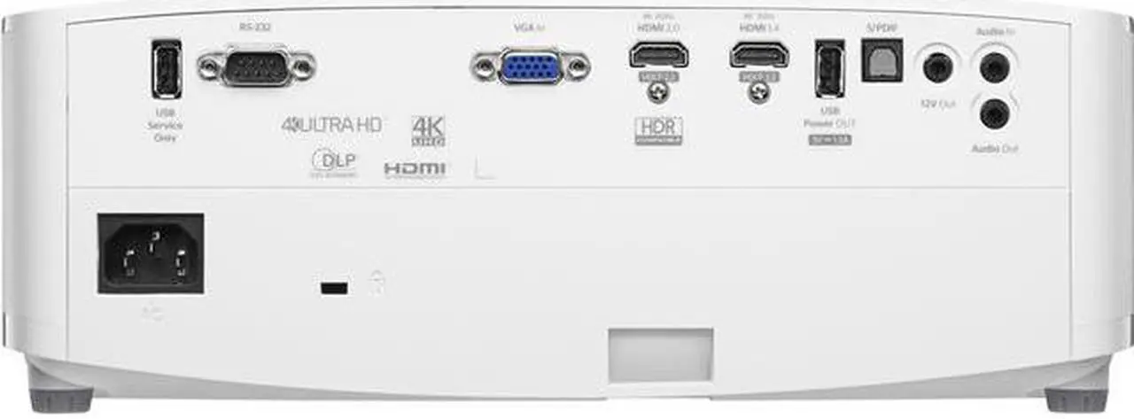 Alt view image 5 of 12 - Optoma UHD30 4K UHD Home Theater and 1080p 240Hz Gaming Projector, 3400 Lumens